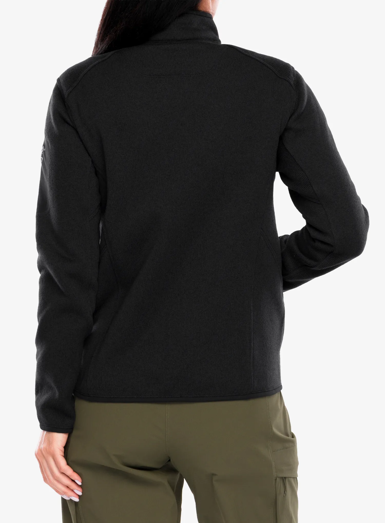 Hanorac fleece femei Arcteryx Covert Cardigan - black