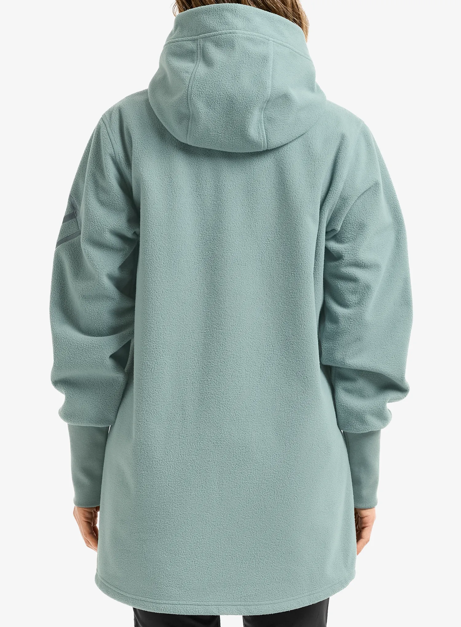 Hanorac fleece femei Didriksons Rinda Fullzip - factory blue