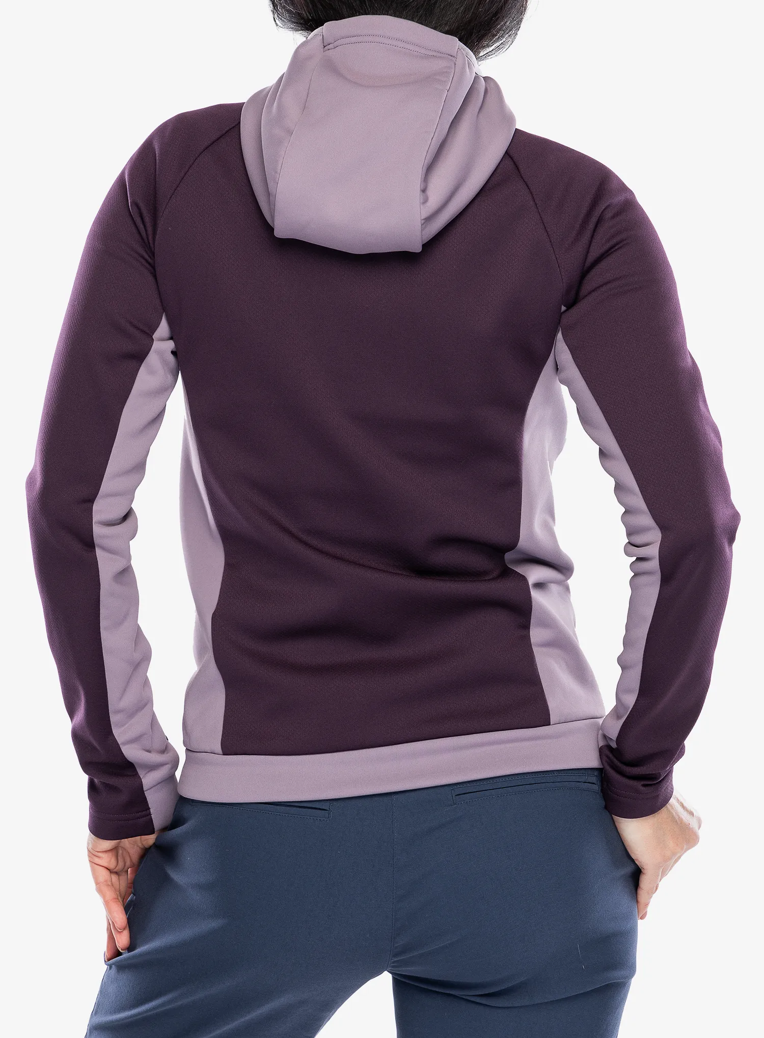 Hanorac fleece femei Jack Wolfskin Alpgrat XT Jacket - midnight plum