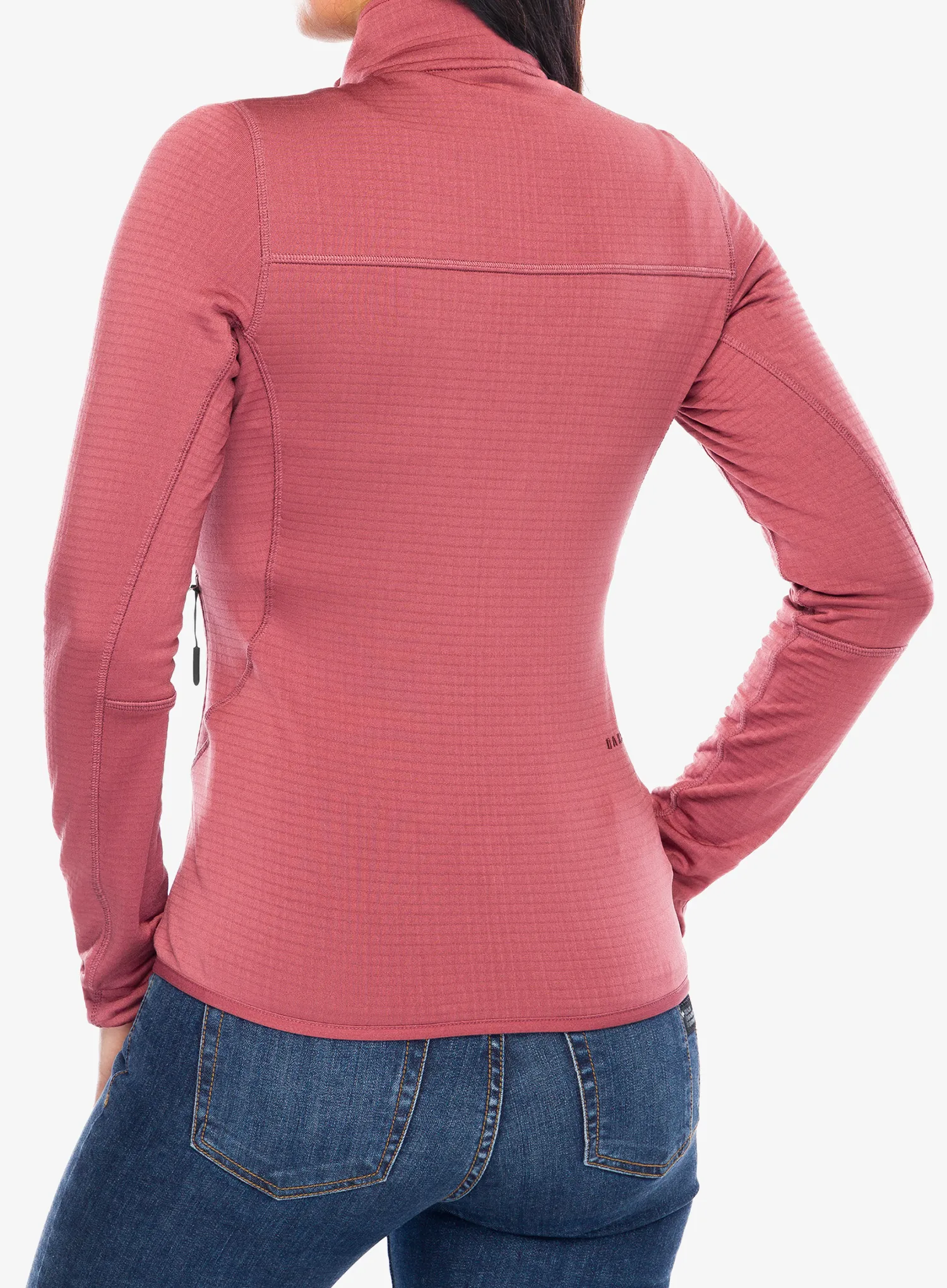 Hanorac fleece femei Oakley Canopy Full Zip Sweatshirt - rosewood