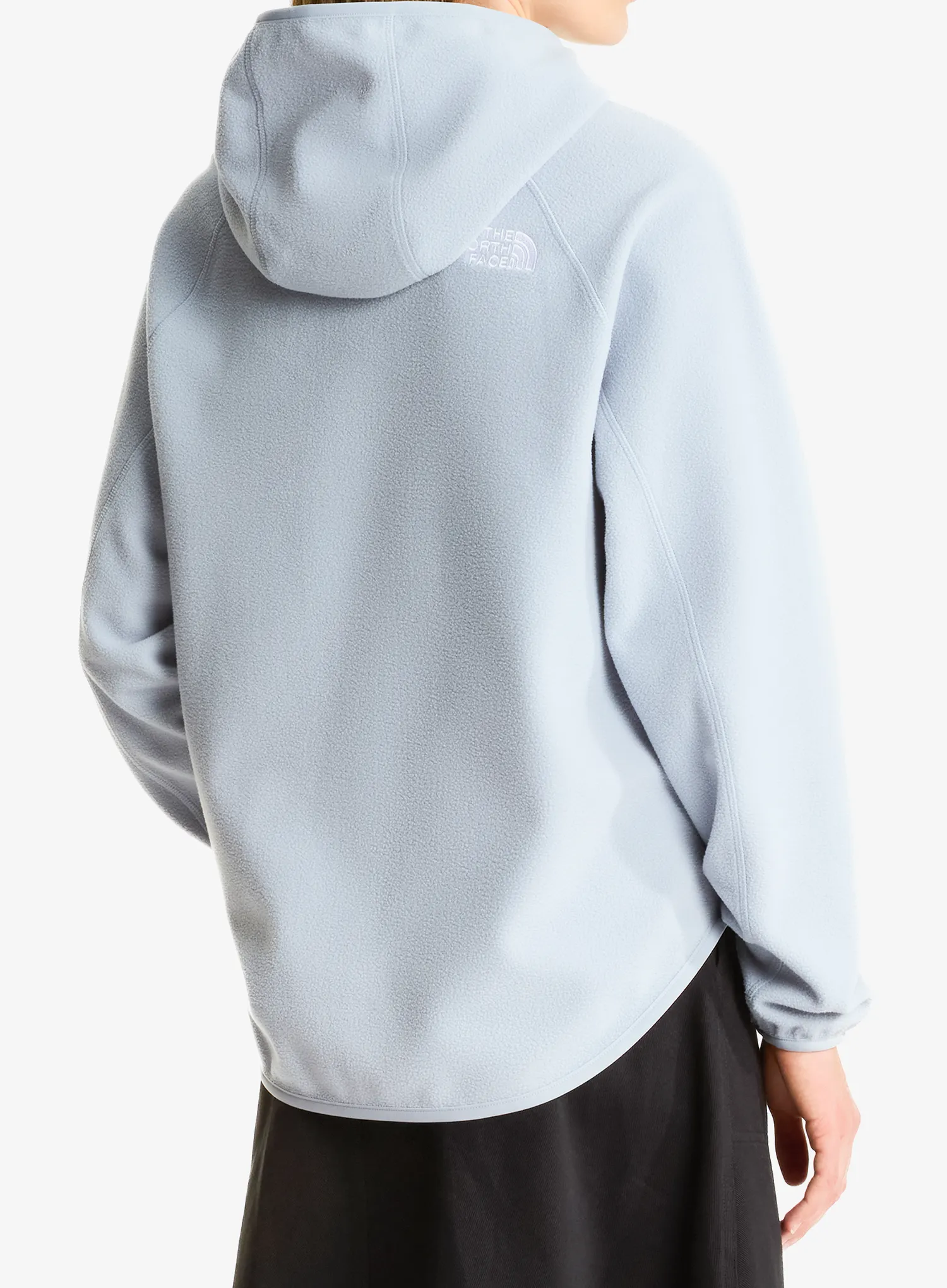 Hanorac fleece femei The North Face Oxara Hooded Fleece - frost grey