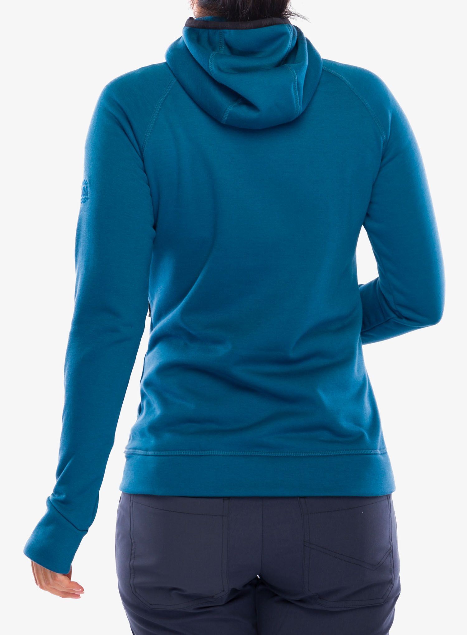 Hanorac fleece femei Turbat Peak - midnight blue