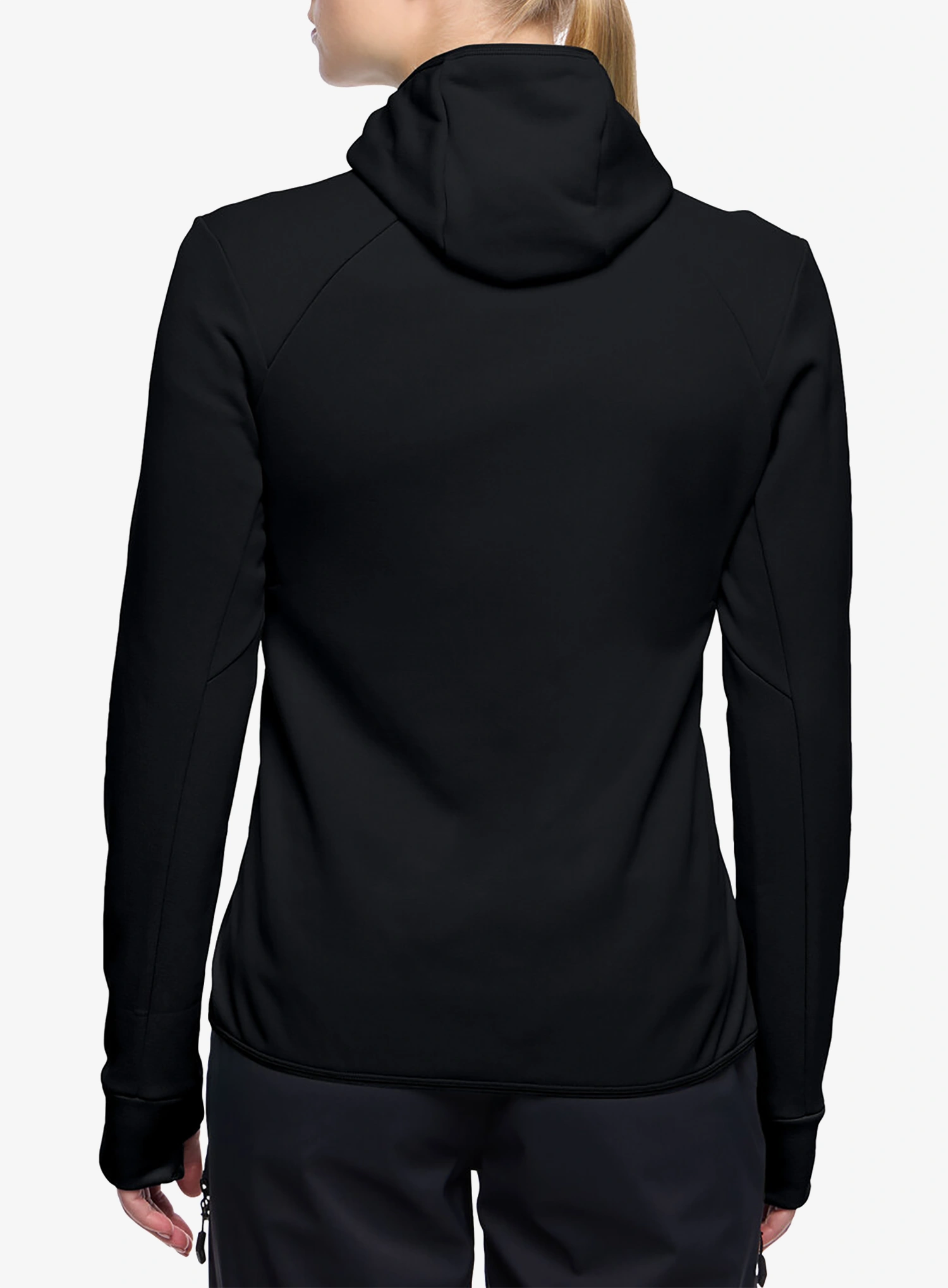 Hanorac fleece femei Vaude Monviso Fleece Jacket III - black/black