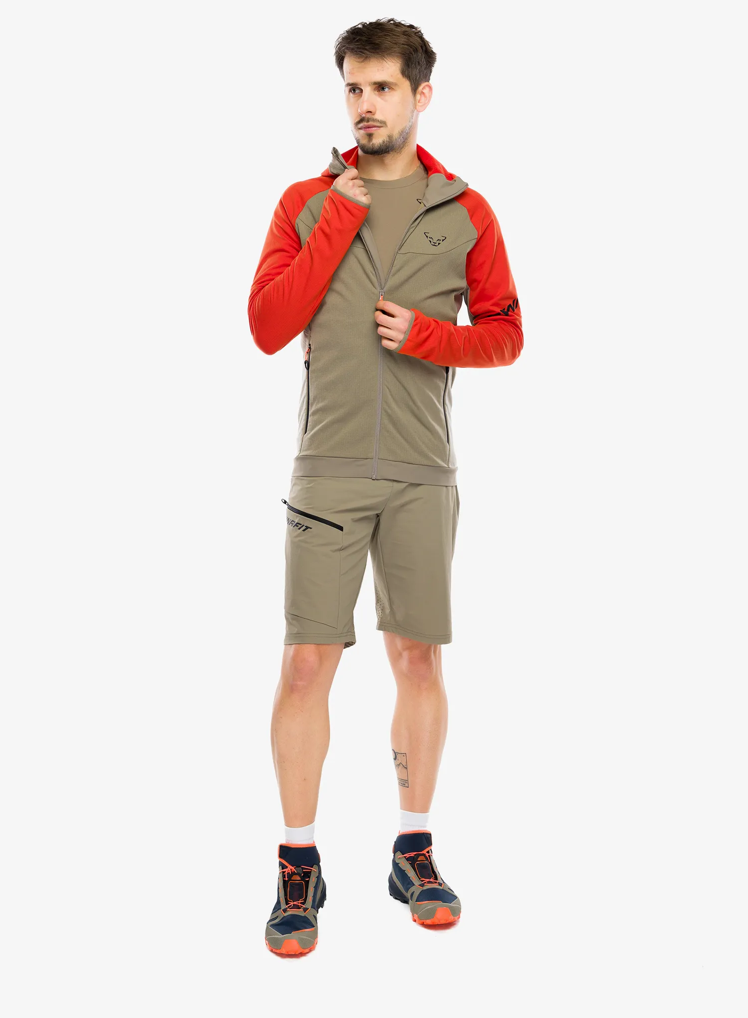 Hanorac fleece Dynafit Transalper Ptc Hooded JKT - alabama