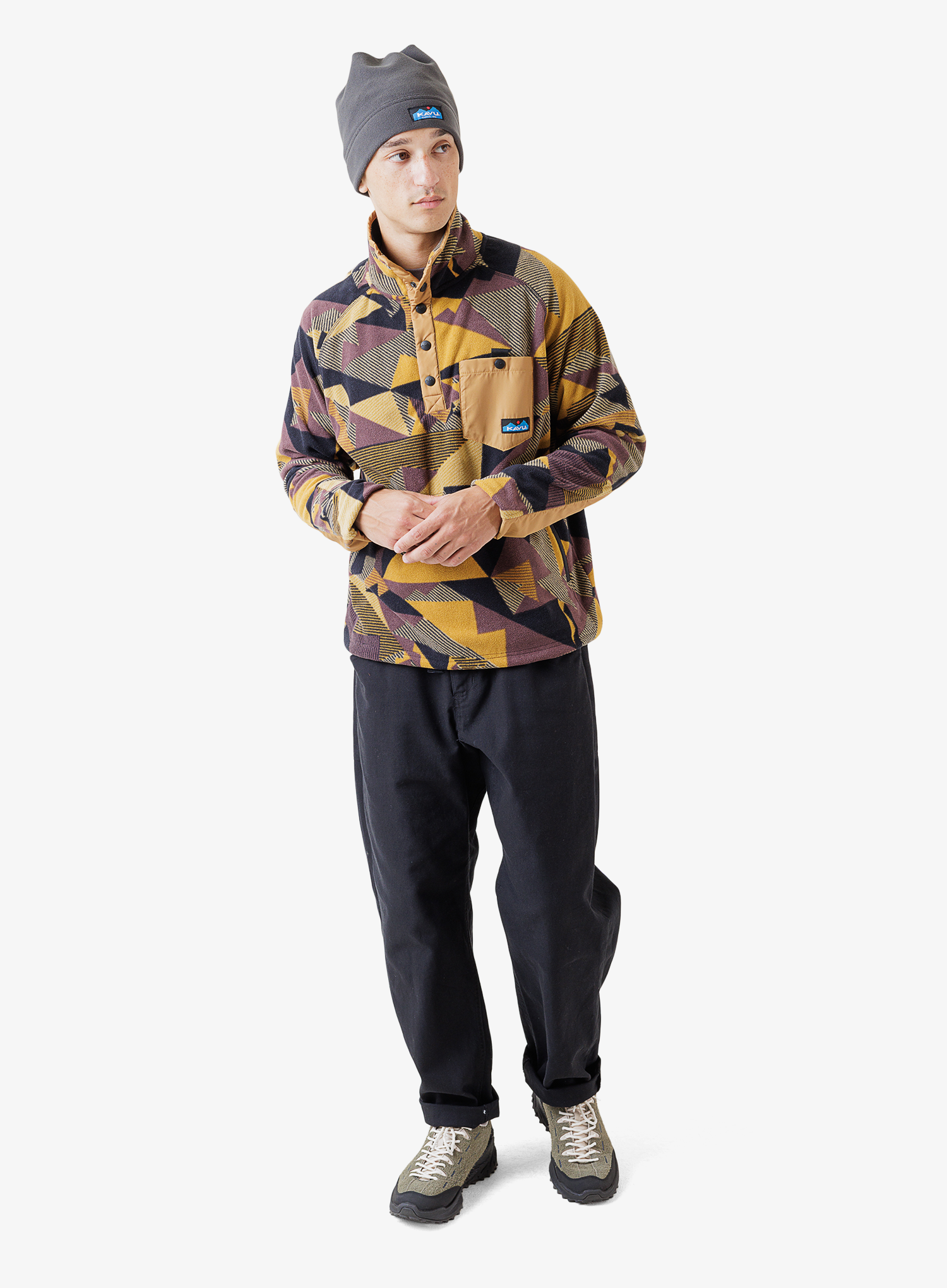 Hanorac fleece Kavu Teannaway - angle wood