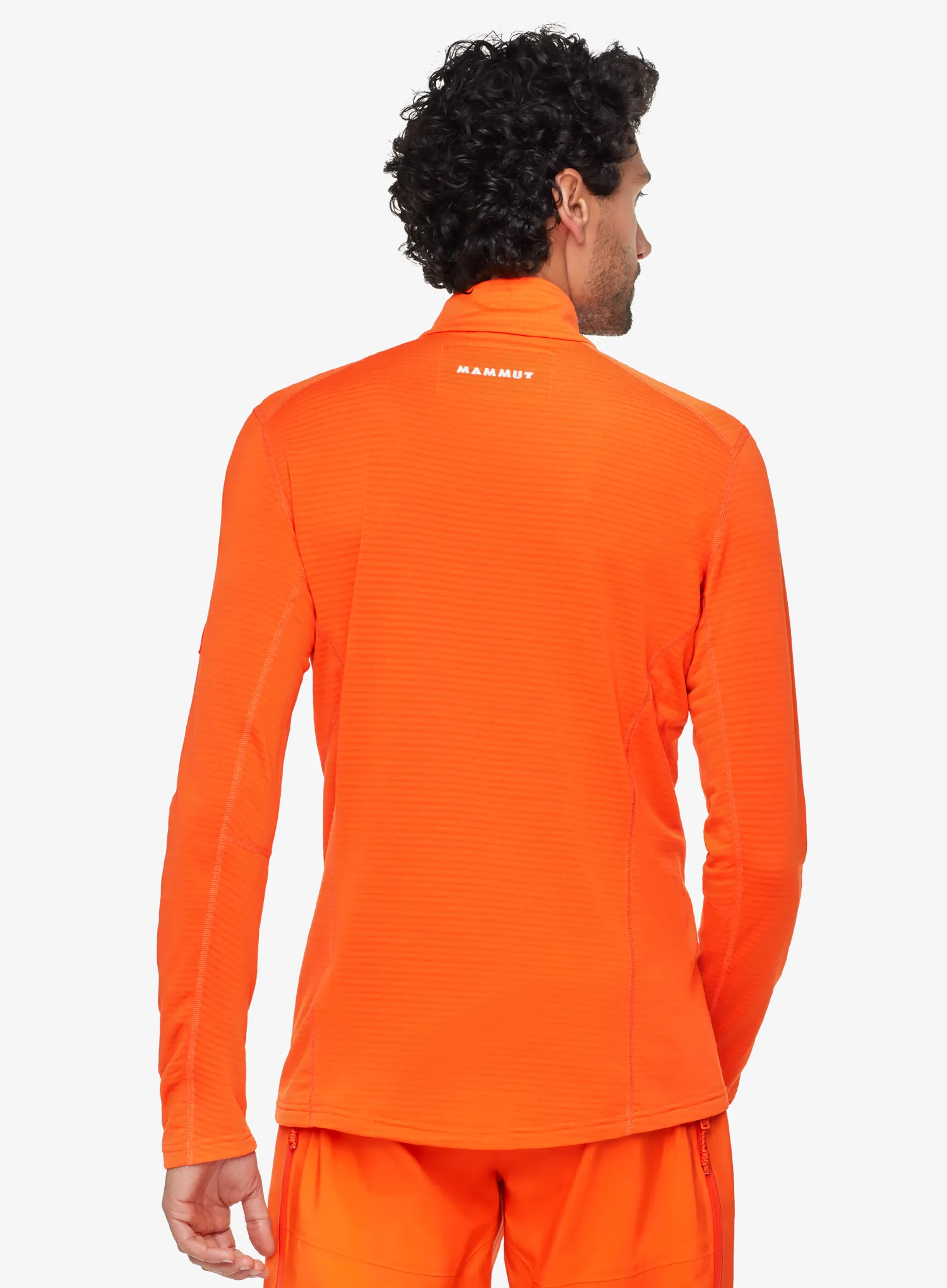 Hanorac fleece Mammut Eiger Nordwand Advanced FL Half Zip Pull - eiger orange