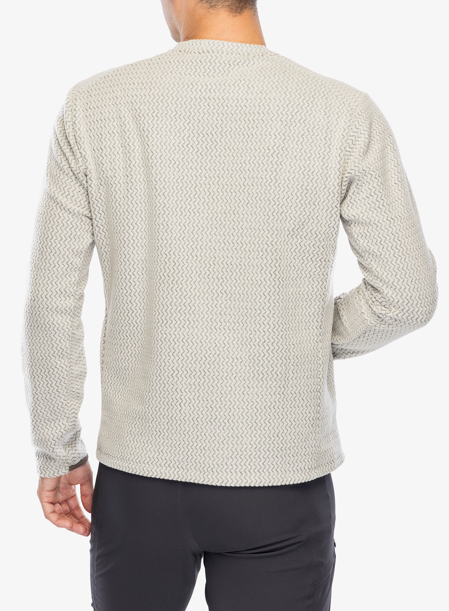 Hanorac fleece Patagonia R1 Air Crew - pelican