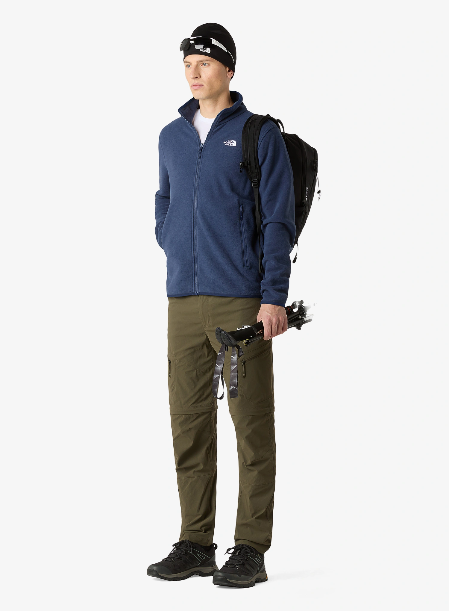 Hanorac fleece The North Face Glacier Fleece Jacket - summit navy