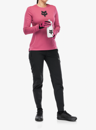 Hanorac ciclism femei Fox Ranger LS Jersey Fox Head - berry
