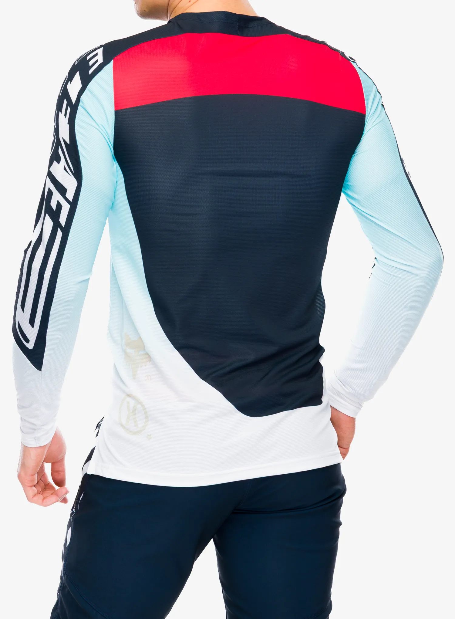 Hanorac ciclism Fox Flexair LS Jersey Elevated - midnight