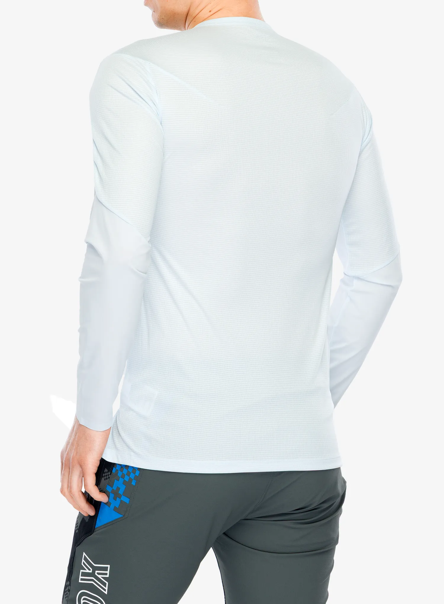 Hanorac ciclism Fox Flexair Pro LS Jersey - pale blue