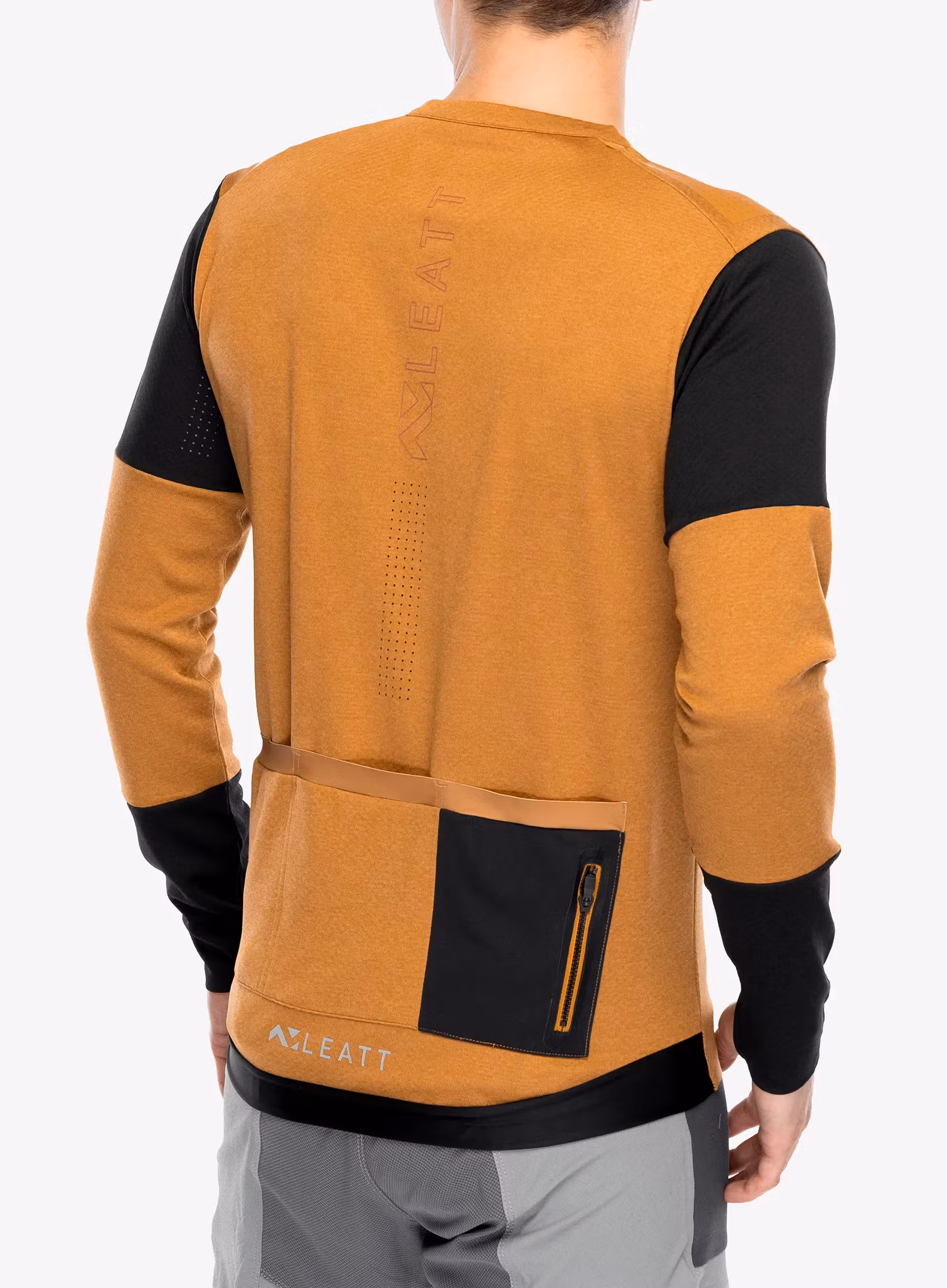 Hanorac ciclism Leatt Jersey MTB Trail 4.0 - peanut