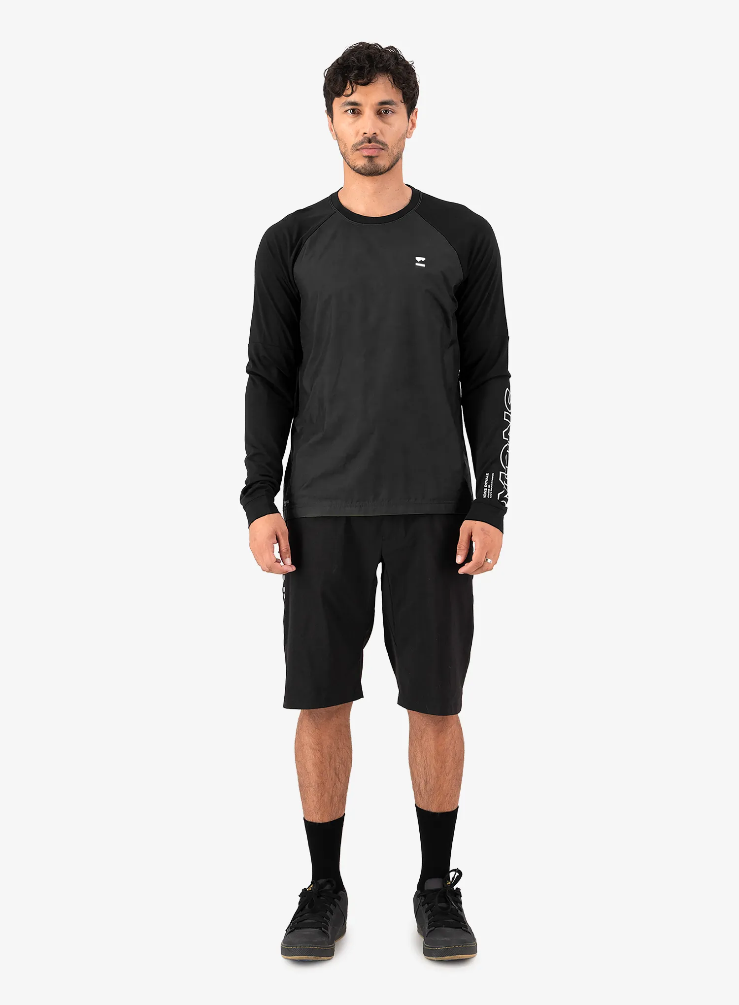 Hanorac ciclism Mons Royale Tarn Merino Bike Wind Jersey - black