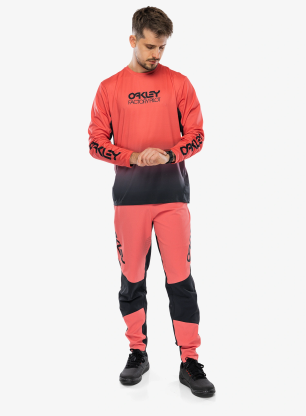 Hanorac ciclism Oakley Maven Coast LS Jersey 2.0 - gradient paloma/black