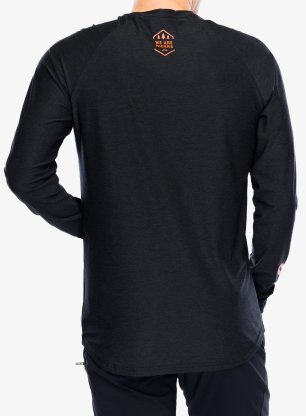 Hanorac ciclism Rocday Evo Race - black/orange