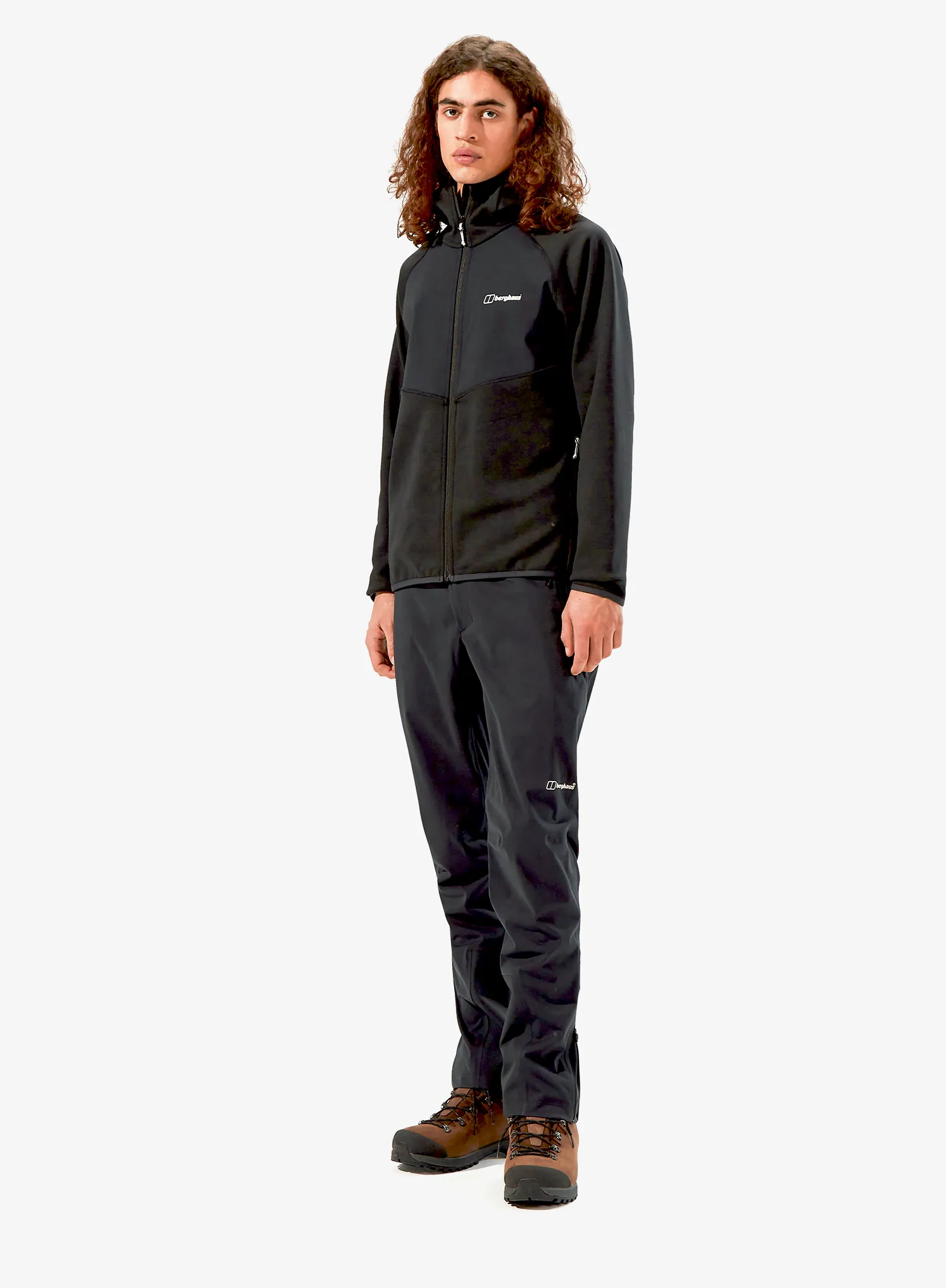 Hanorac descheiat Berghaus Trawden Jacket - black/black