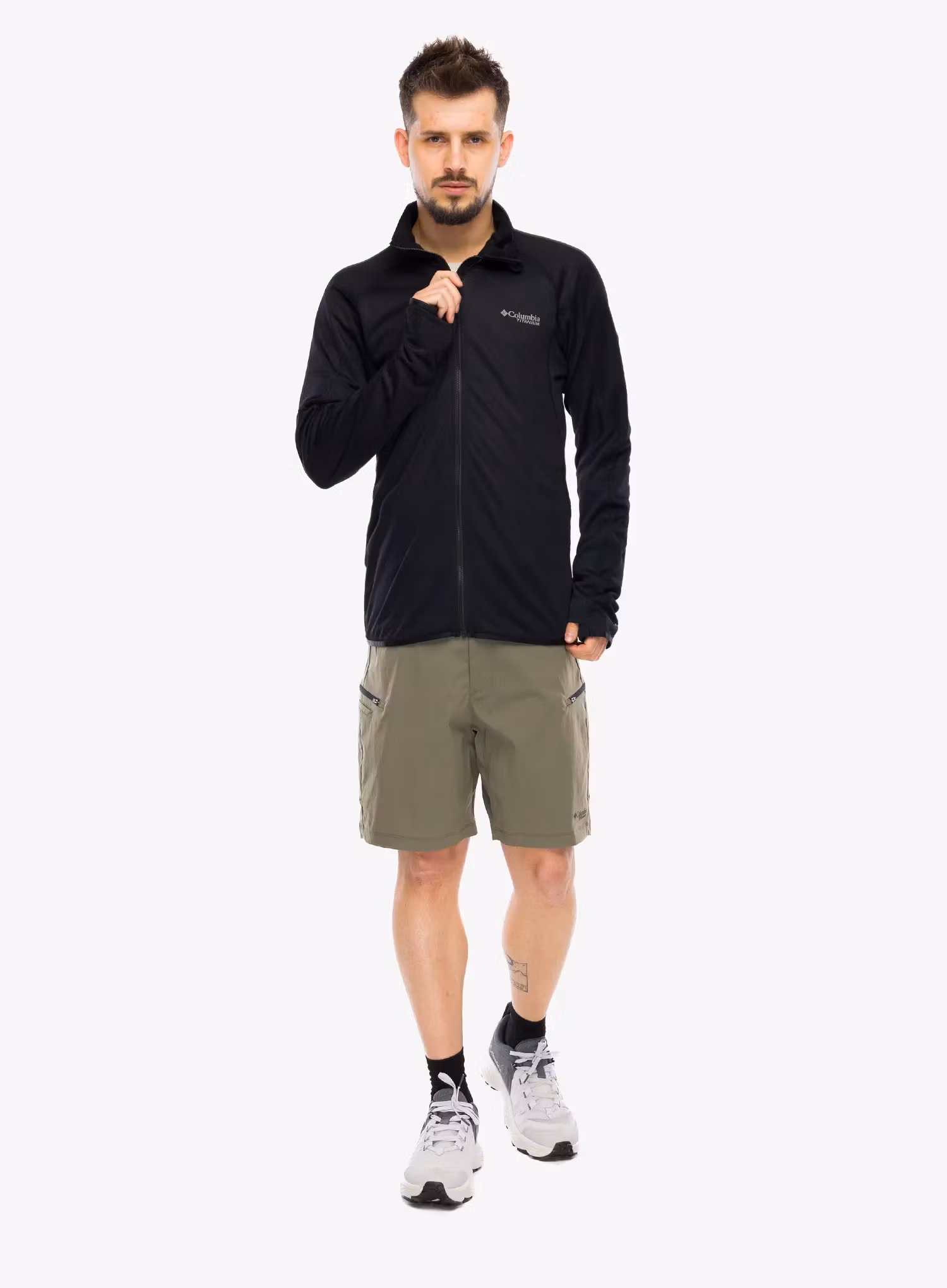Hanorac descheiat Columbia Summit Step Full Zip - black