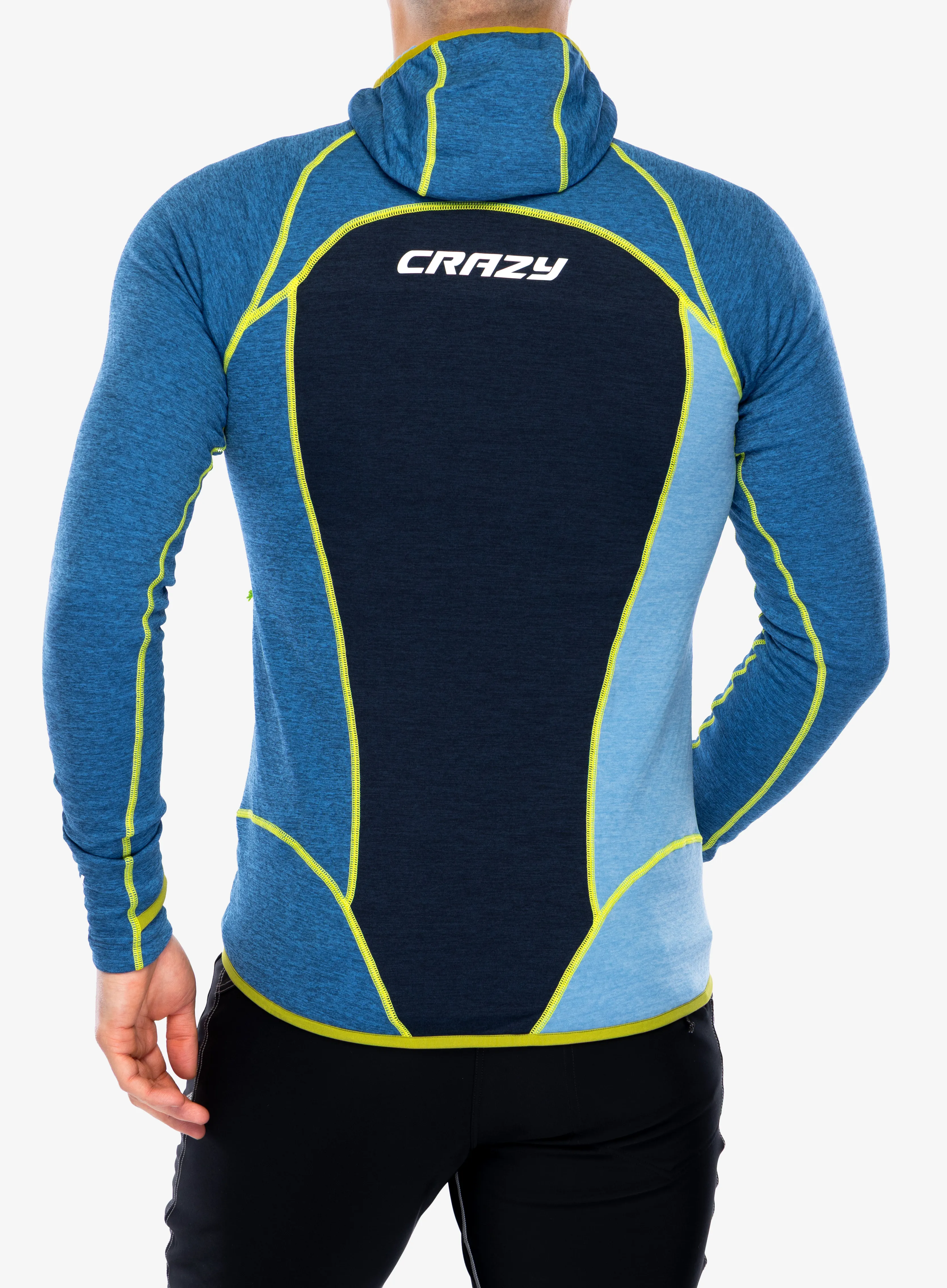 Hanorac descheiat Crazy Pull Resolution - liken/blue