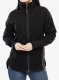 Hanorac cu fermoar femei Didriksons Ronja Fullzip - black