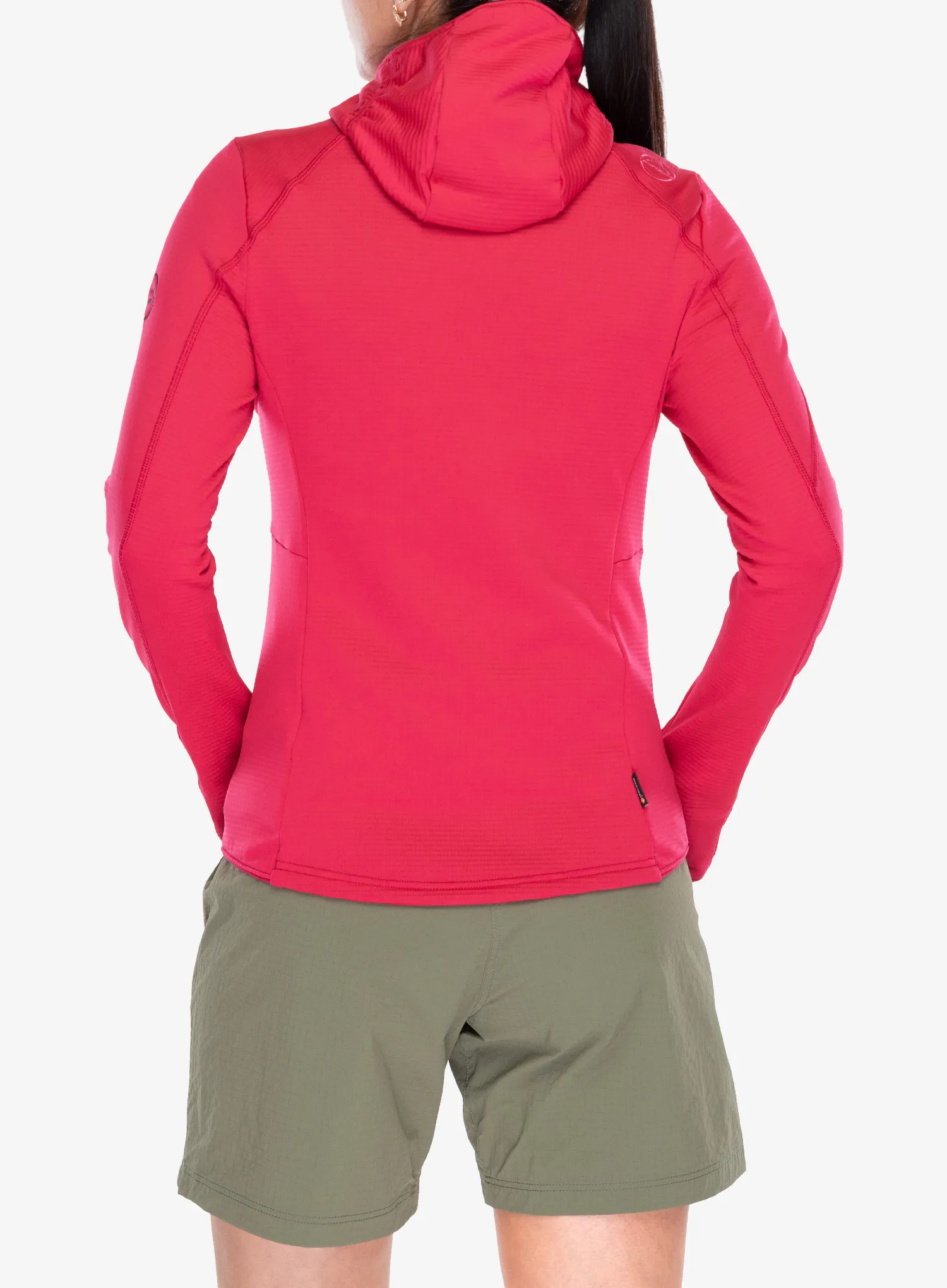 Hanorac cu fermoar femei La Sportiva Chill Thermal Hoody - azalea/redwood