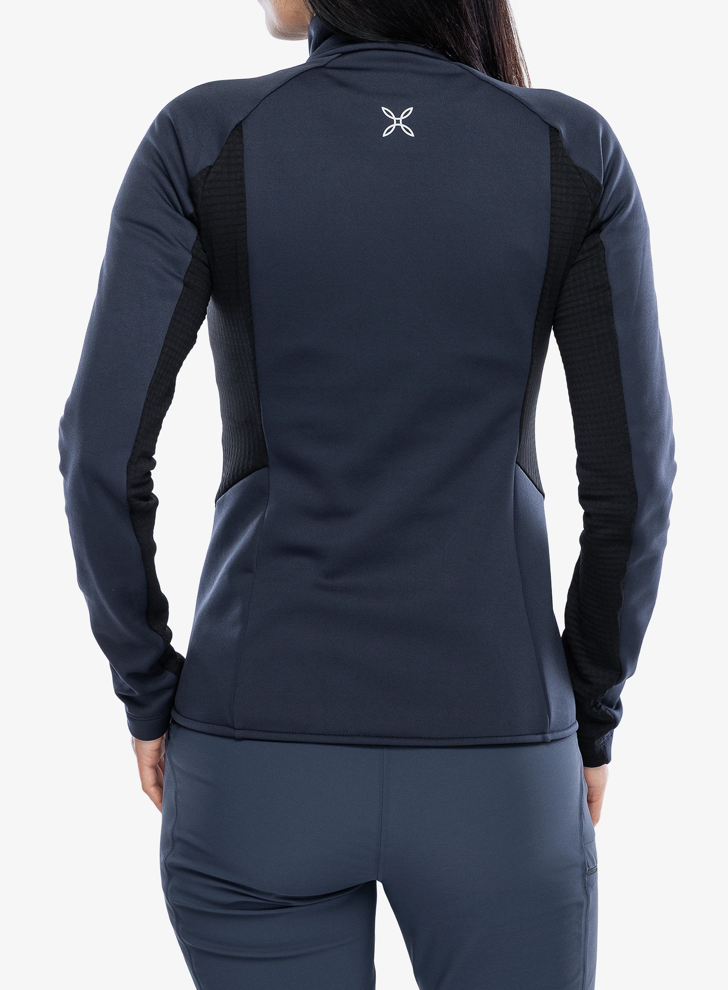 Hanorac cu fermoar femei Montura Destiny Maglia - graphite blue