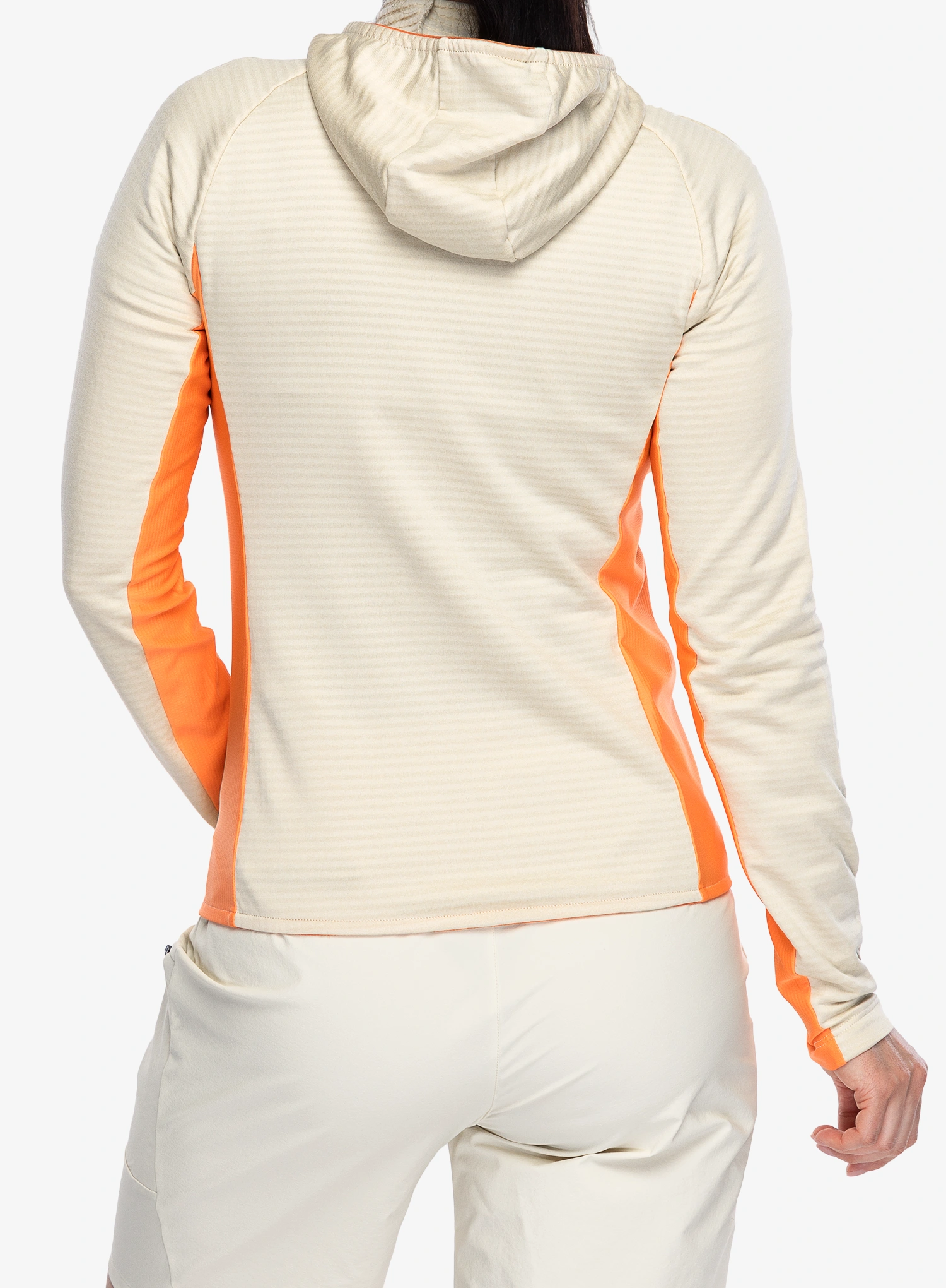 Hanorac cu fermoar femei Montura Dolomiti Hooded Maglia - shell/melon