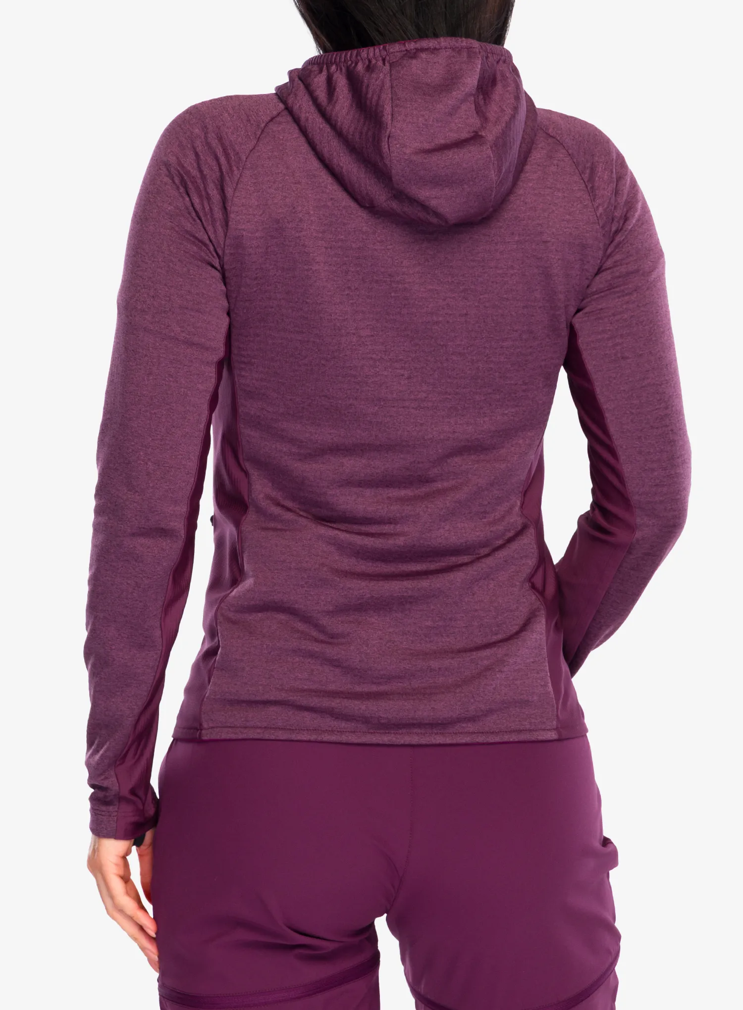 Hanorac cu fermoar femei Montura Dolomiti Hooded Maglia - wine red