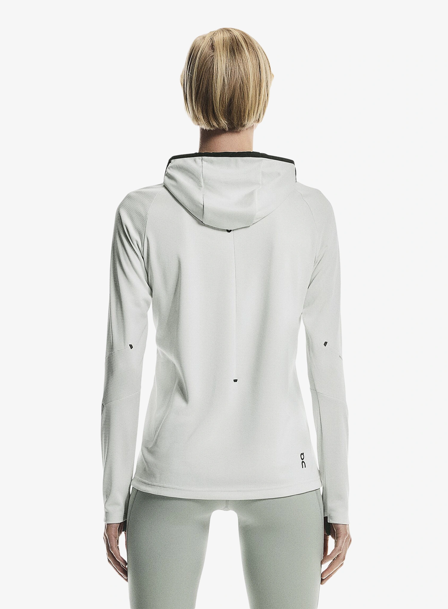 Hanorac cu fermoar femei On Climate Zip Hoodie - iceberg