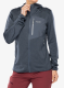 Hanorac cu fermoar femei Rab Ascendor Hoody - steel