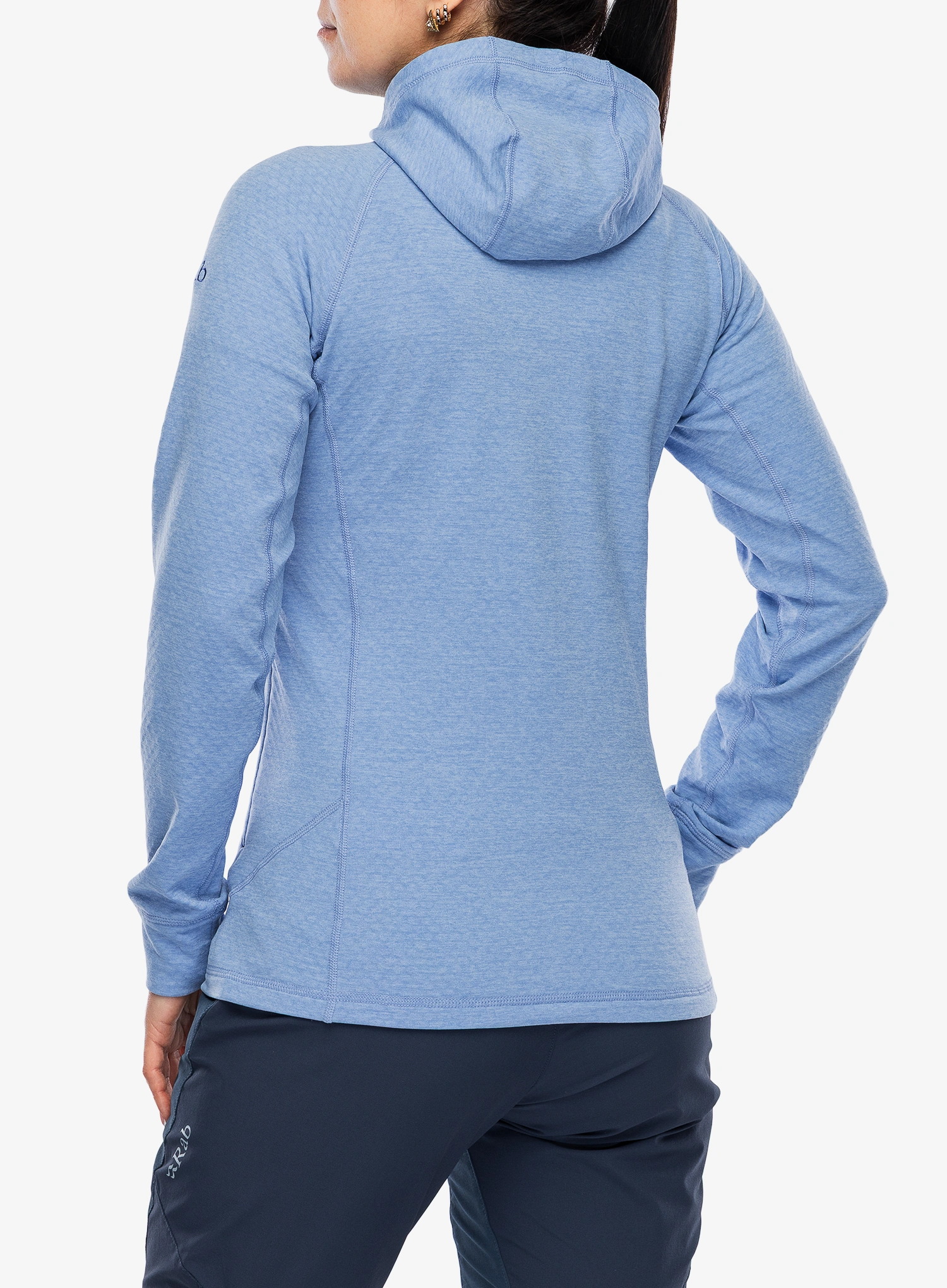 Hanorac cu fermoar femei Rab Nexus Hoody - bluebird