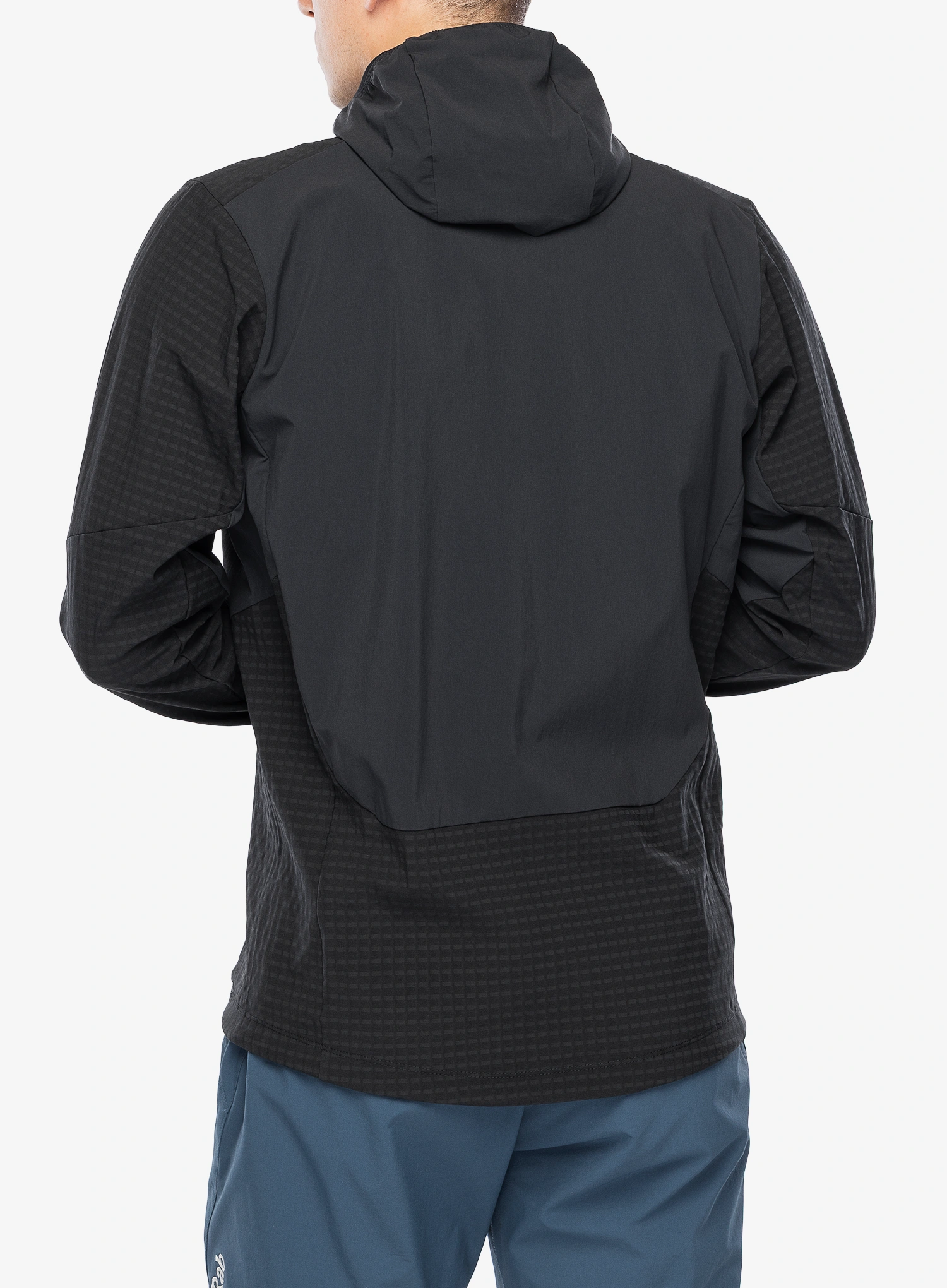 Hanorac descheiat Rab Ascendor Pro Hoody - black