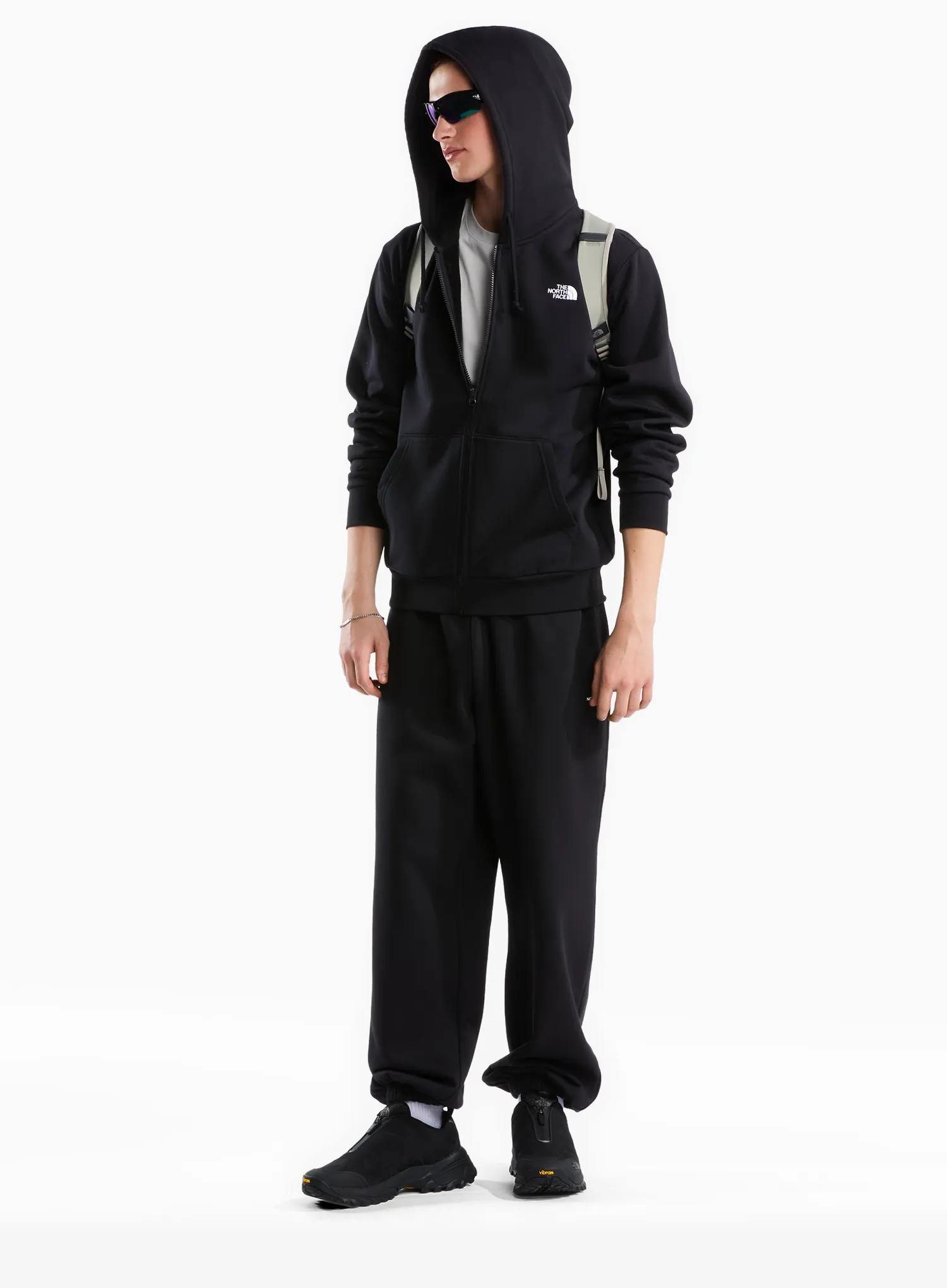 Hanorac descheiat The North Face Evolution Simple Dome Regular Full Zip - tnf black