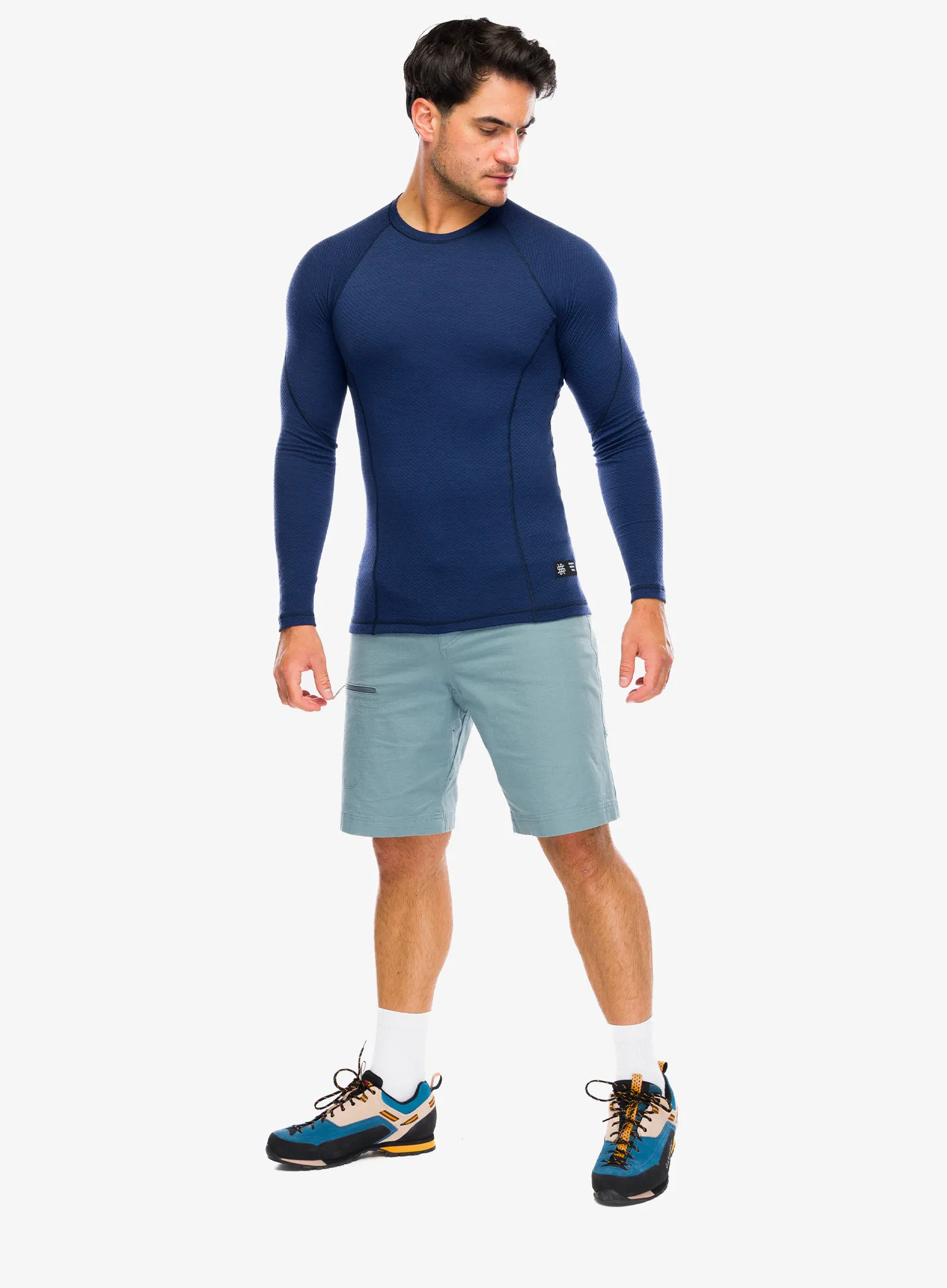 Hanorac Sensor Merino DF Tee L/S - deep blue