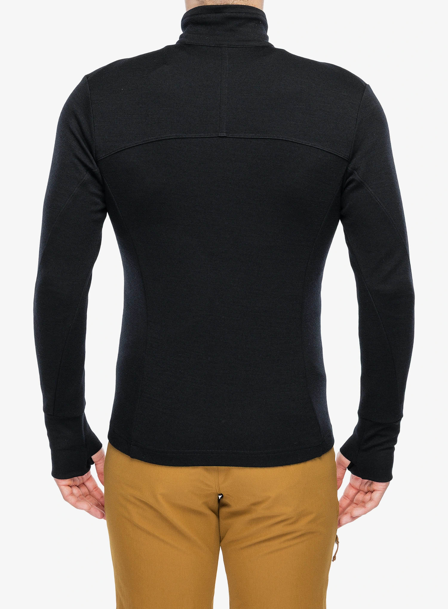 Hanorac Sensor Merino Upper Fleece Full Zip - black