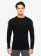 Hanorac Smartwool Classic Thermal Merino Base Layer Crew Boxed - black