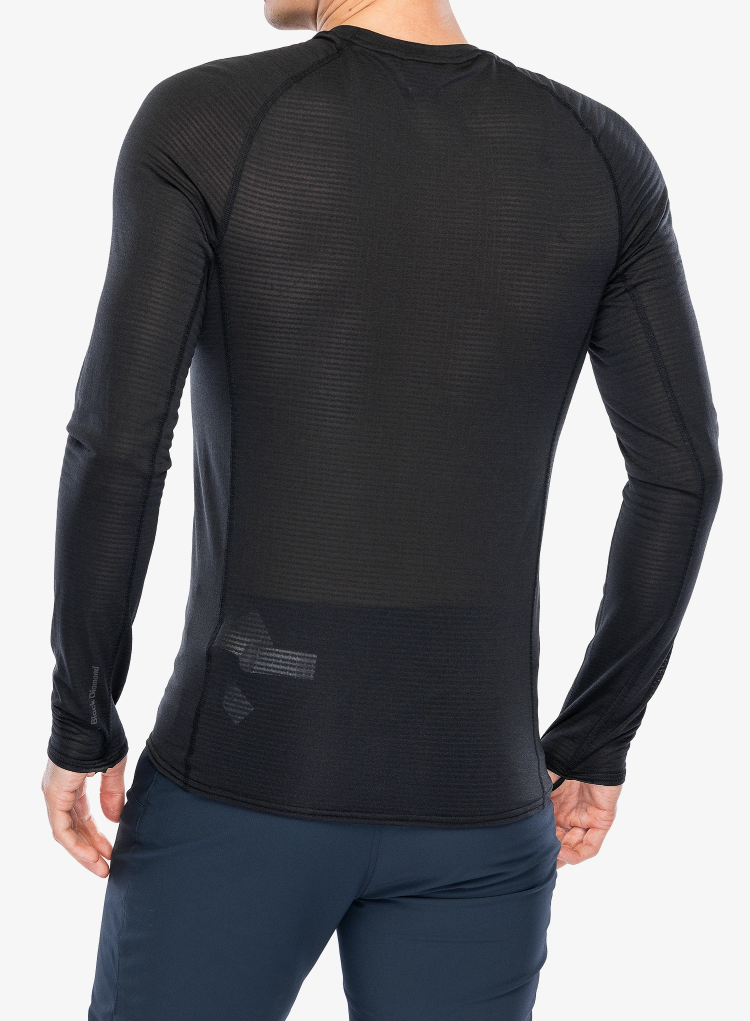 Bluza de corp Black Diamond Coefficient LT Crew - black