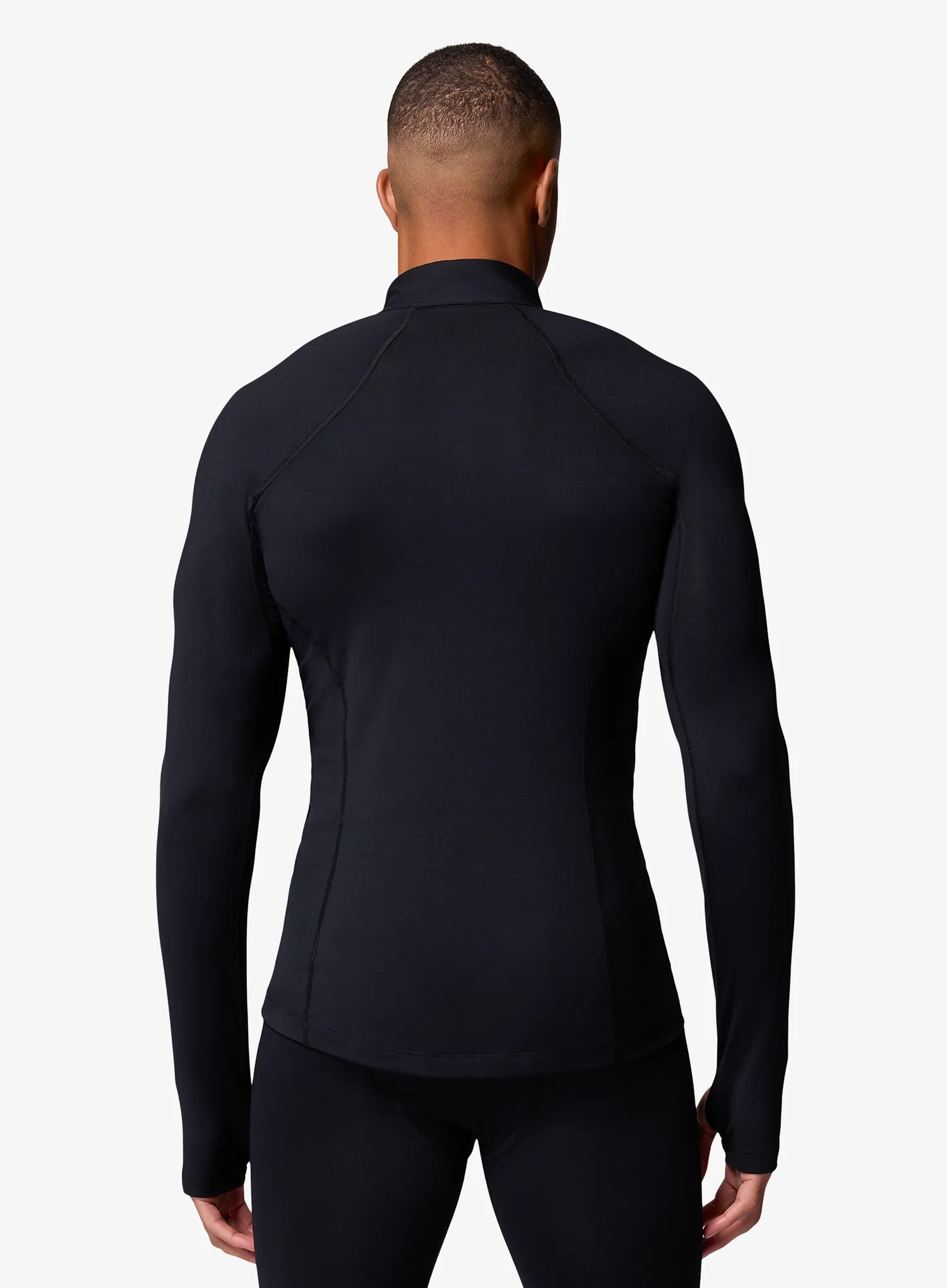 Bluza de corp Columbia Midweight Stretch Long Sleeve Half Zip - black