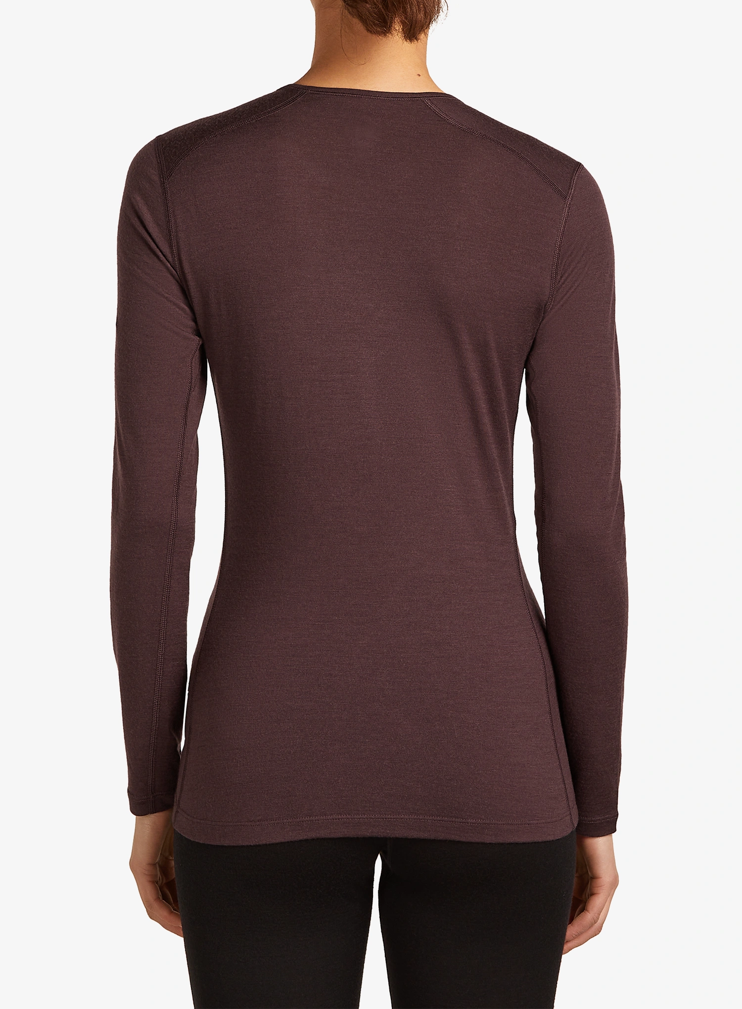 Bluza de corp femei Icebreaker 200 Oasis L/S Crewe - java