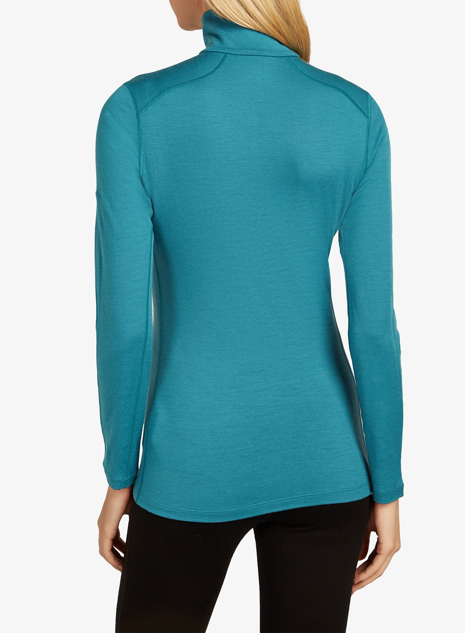 Bluza de corp femei Icebreaker 200 Oasis L/S Half Zip - topaz