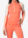 Bluza de corp femei Kari Traa Alma Half Zip - coral