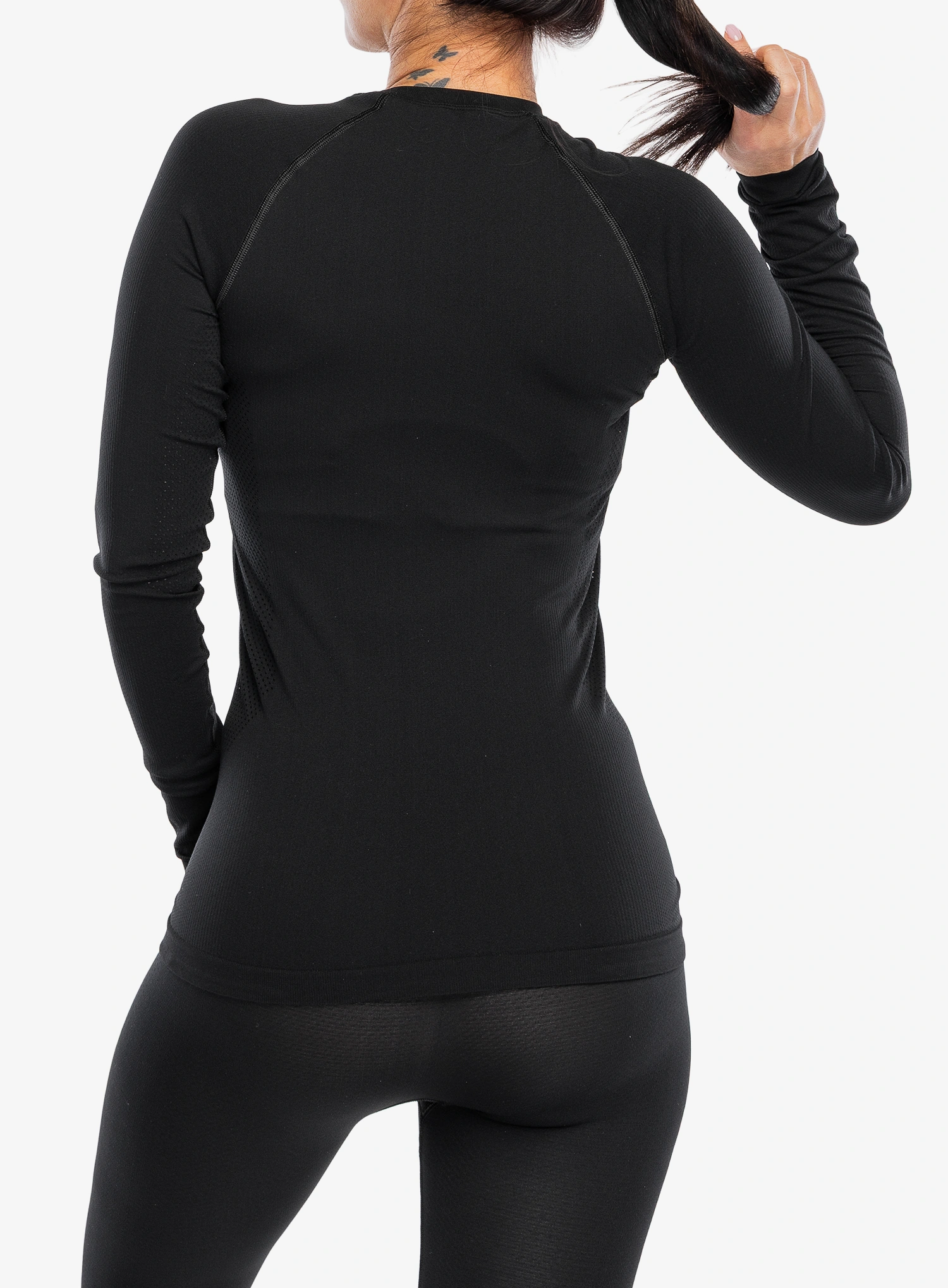 Bluza de corp femei Montura Seamless Ultra-L Maglia - black/black