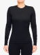 Bluza de corp femei Super.natural Arctic230 Ls - jet black