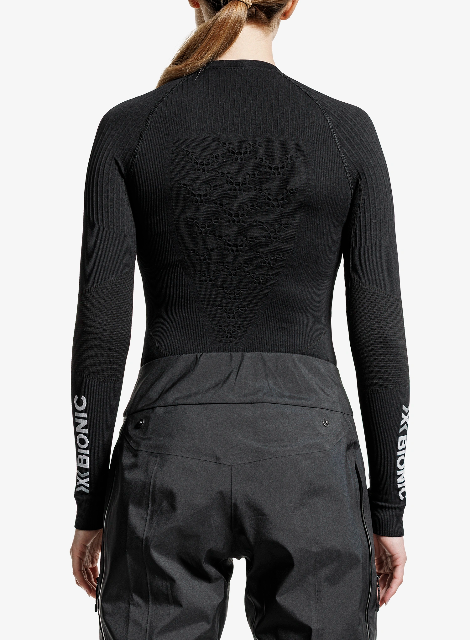 Bluza de corp femei X-Bionic Energy Accumulator 4.0 Shirt - opal black/arctic wht