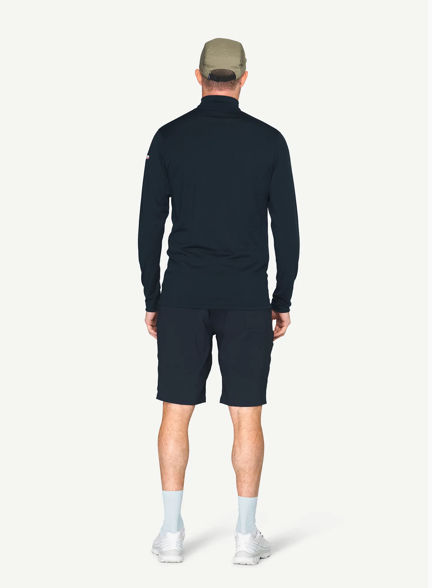 Bluza de corp Devold Breeze Plus Merino 200 Zip Neck - ink