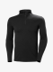 Bluza de corp Helly Hansen LIFA Merino Midweight 1/2 Zip - black