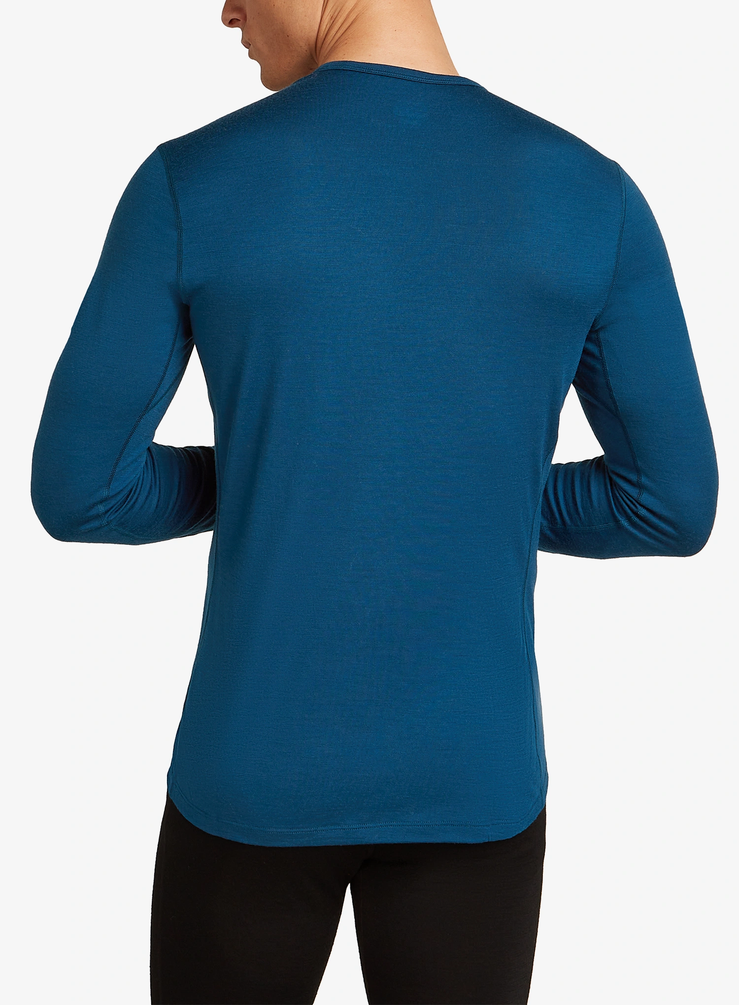 Bluza de corp Icebreaker 200 Oasis L/S Crewe - atlantis