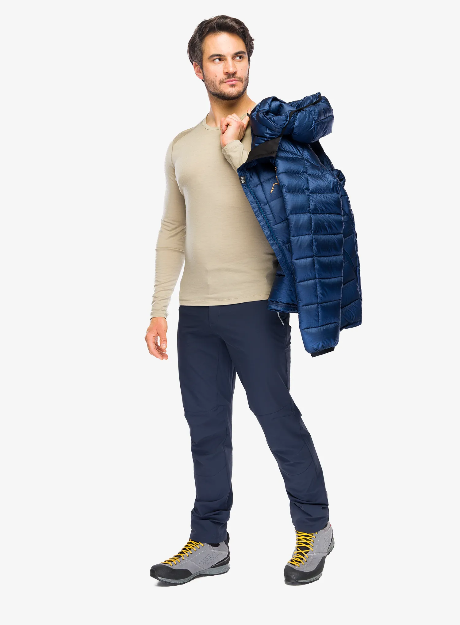 Bluza de corp Icebreaker 200 Oasis L/S Crewe - flagstone