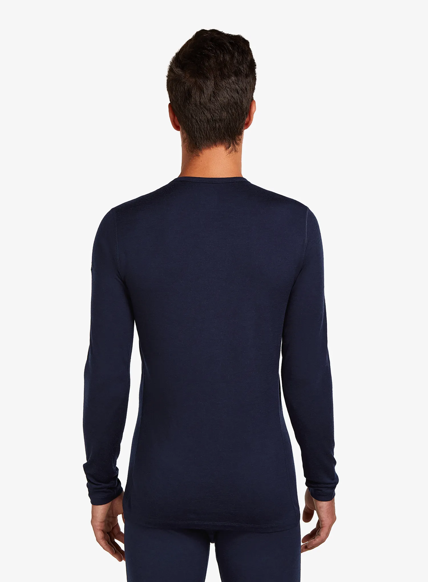 Bluza de corp Icebreaker 200 Oasis L/S Crewe - midnight navy