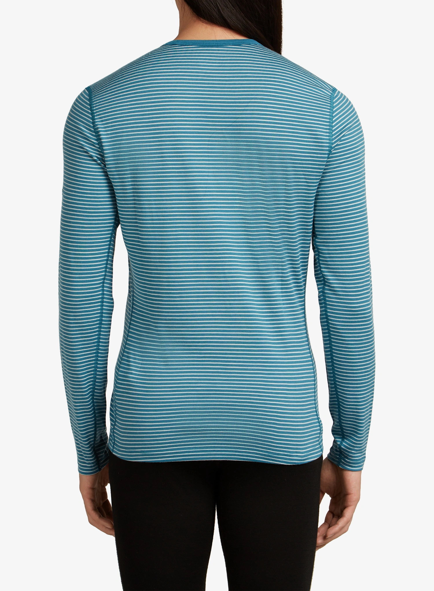 Bluza de corp Icebreaker 200 Oasis L/S Crewe - topaz/undyed/s