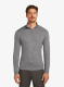 Bluza de corp Icebreaker 200 Oasis L/S Half Zip - gritstone hthr